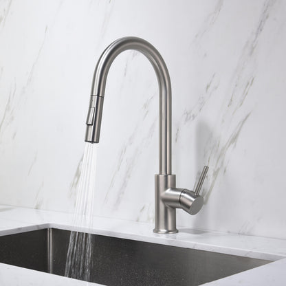 Pull-Down Kitchen Faucet with Dual-Function Spray Head KF10101