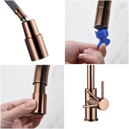 Pull-Down Kitchen Faucet with 1-Function Stream Head KF10107