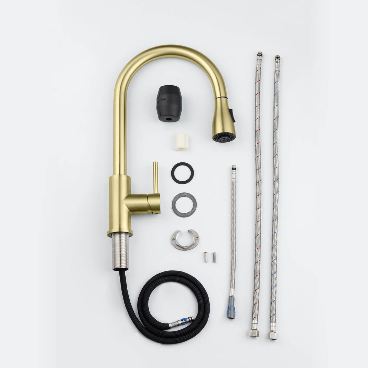 Pull-Down Kitchen Faucet with 3-Way Spray Head KF10125