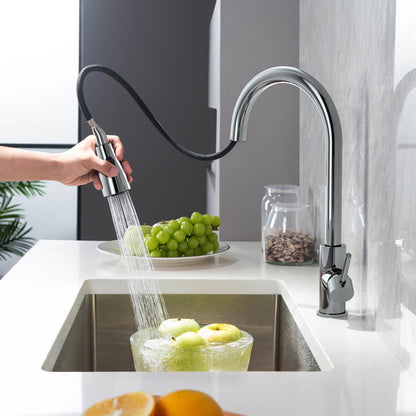 Pull-Down Kitchen Faucet with 3-Way Spray Head KF10125