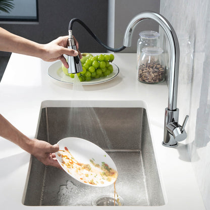 Pull-Down Kitchen Faucet with 3-Way Spray Head KF10125