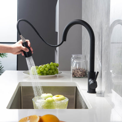 Pull-Down Kitchen Faucet with 3-Way Spray Head KF10125