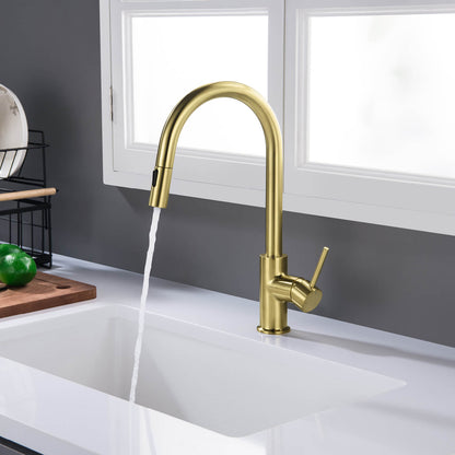 Foldable Kitchen Faucet for Under-Window Installation KF10129