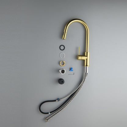 Foldable Kitchen Faucet for Under-Window Installation KF10129