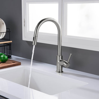 Foldable Kitchen Faucet for Under-Window Installation KF10129