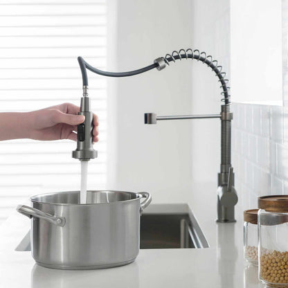 Aquavit Arena Commercial-Style Kitchen Faucet with 2-Way Spray Head KF10201