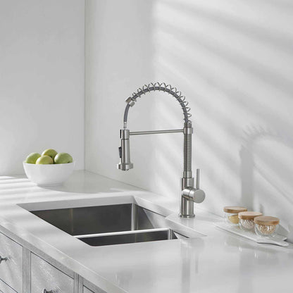 Aquavit Arena Commercial-Style Kitchen Faucet with 2-Way Spray Head KF10201