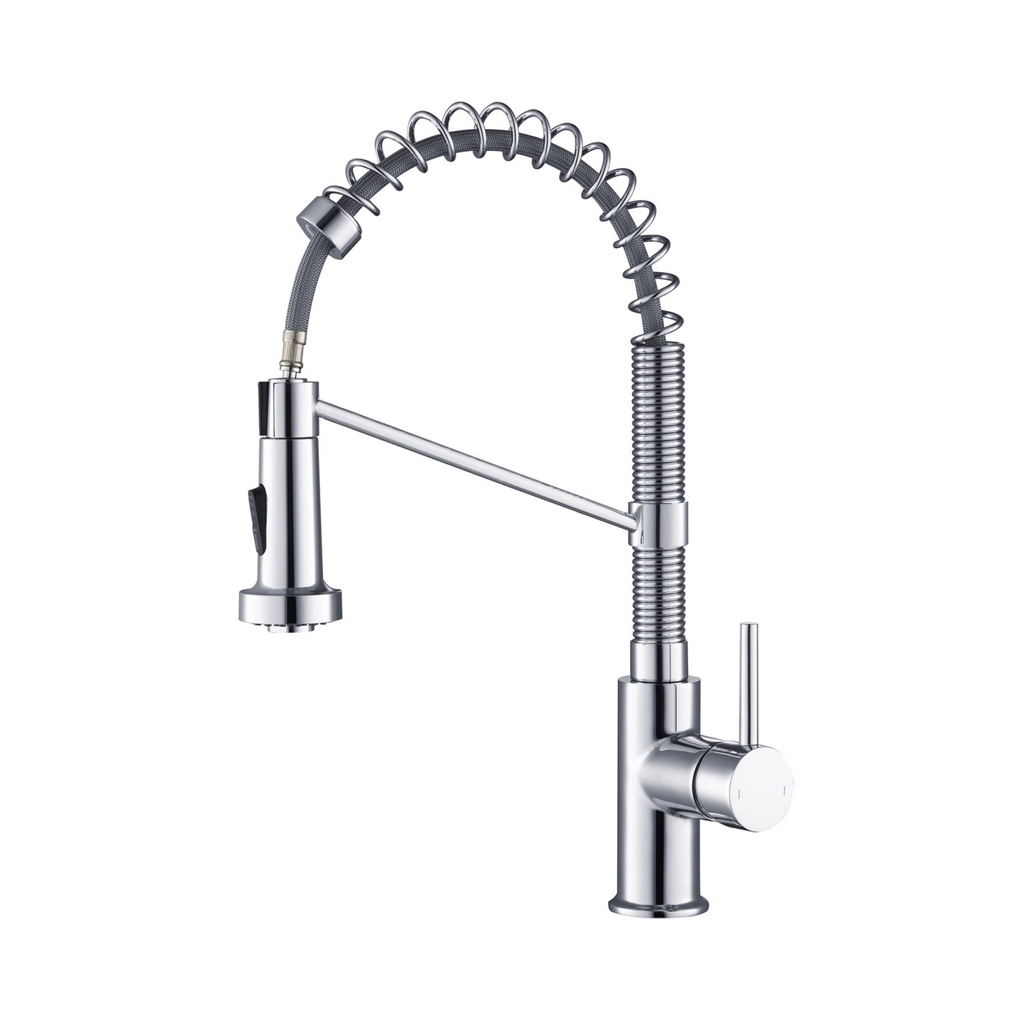 Aquavit Single handle pull down kitchen faucet with spring KF10202