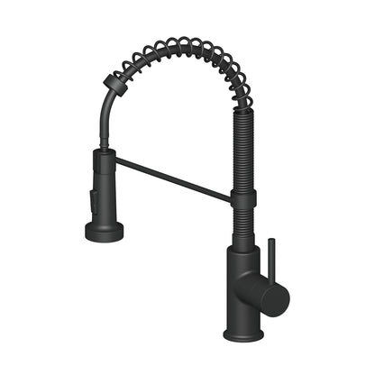 Aquavit Single handle pull down kitchen faucet with spring KF10202