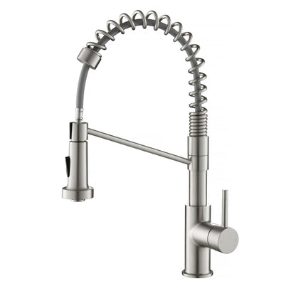 Aquavit Single handle pull down kitchen faucet with spring KF10203