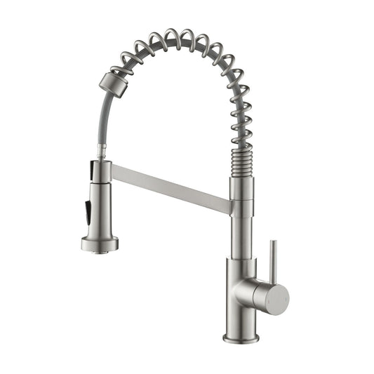 Aquavit Single handle commercial design pull down kitchen faucet KF10204