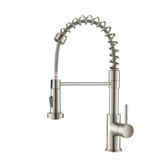 Aquavit Single handle commercial design pull down kitchen faucet KF10205