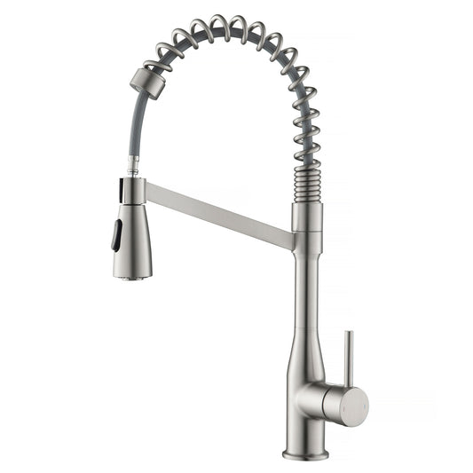 Aquavit Taper Commercial-Style Kitchen Faucet with 2-Way Spray Head KF11201