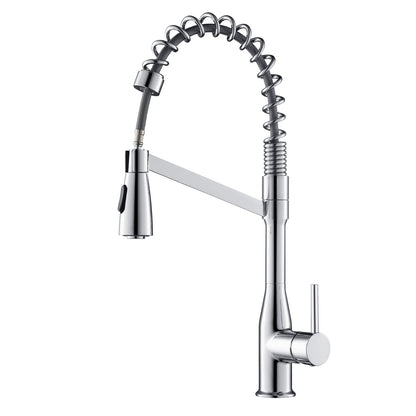 Aquavit Taper Commercial-Style Kitchen Faucet with 2-Way Spray Head KF11201