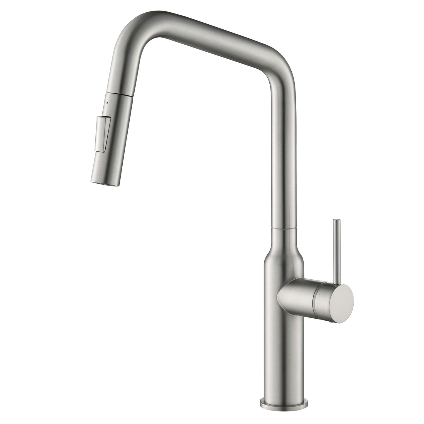 Modern Kitchen Faucet with 360° Swivel Spout and Artistic Vase Design KF12102