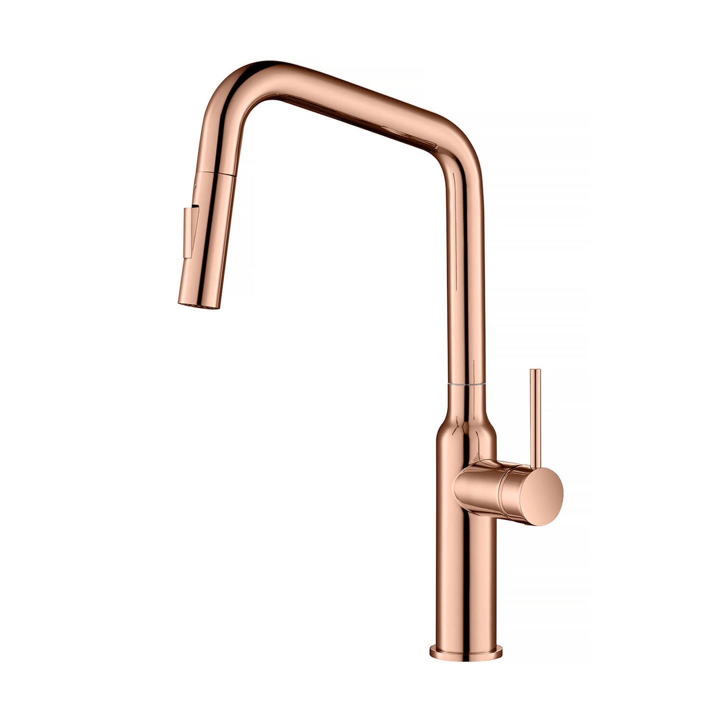 Modern Kitchen Faucet with 360° Swivel Spout and Artistic Vase Design KF12102