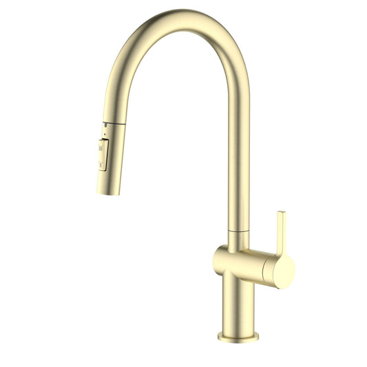 Aquavit Arcus Pull-Down Kitchen Faucet – Modern Round Design with 2-Way Spray KF13101