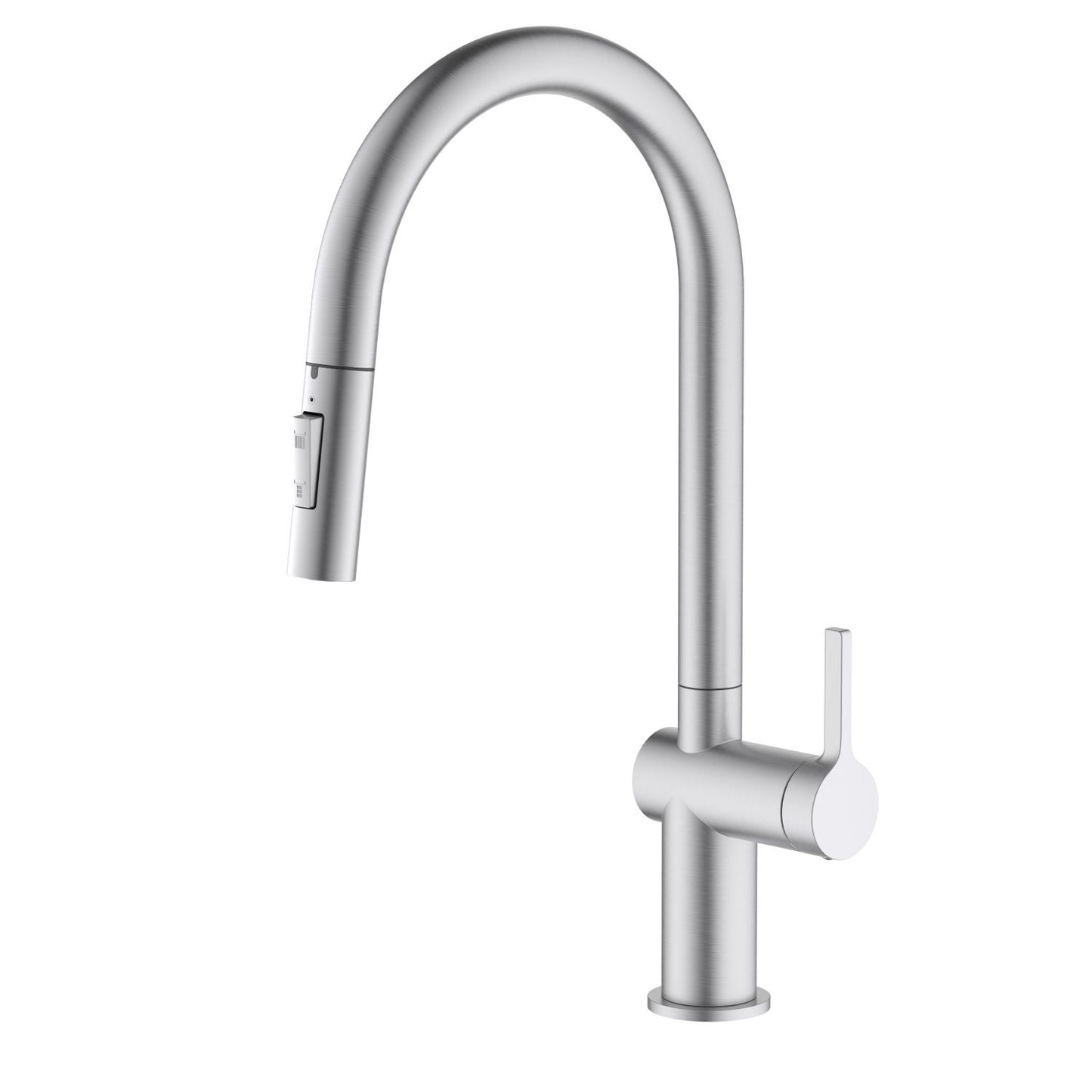 Aquavit Arcus Pull-Down Kitchen Faucet – Modern Round Design with 2-Way Spray KF13101
