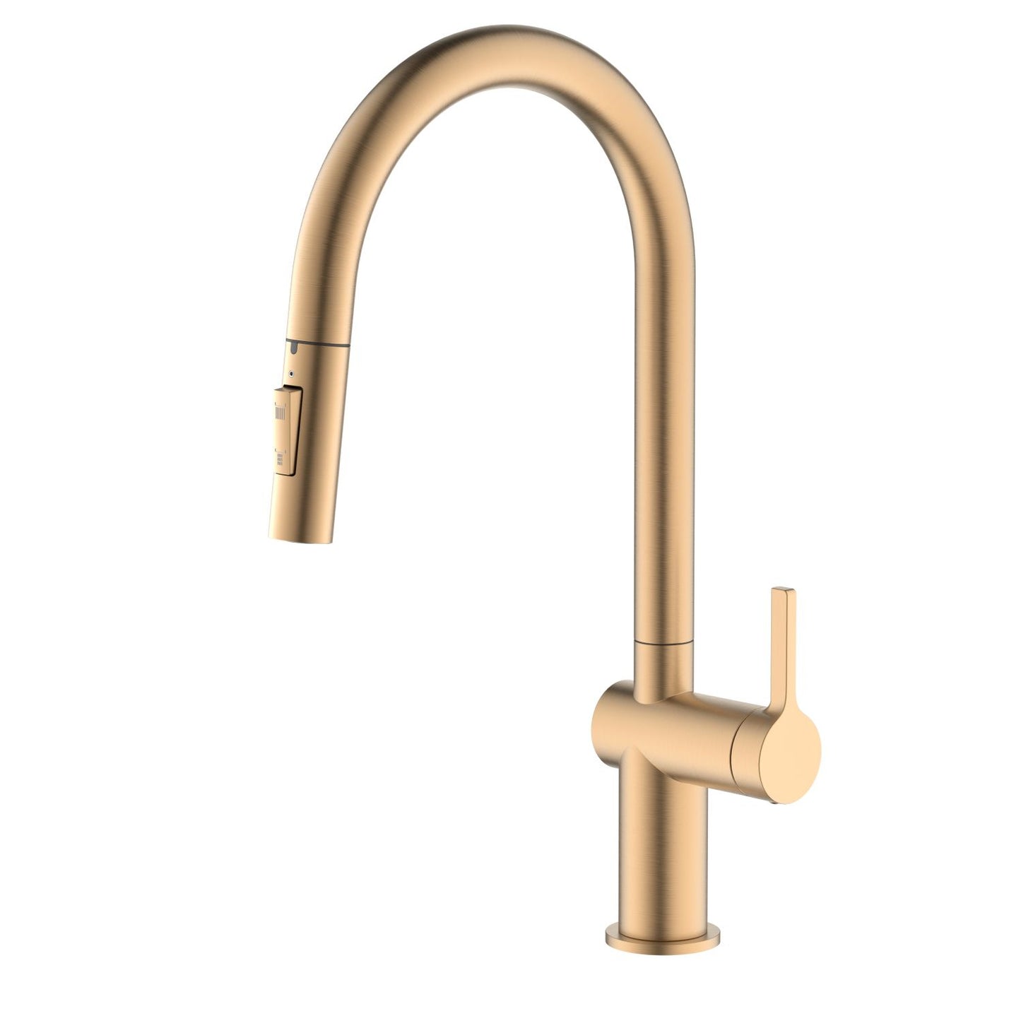 Aquavit Arcus Pull-Down Kitchen Faucet – Modern Round Design with 2-Way Spray KF13101
