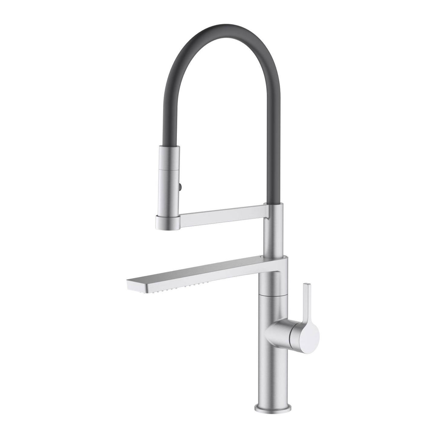 Aquavit Cylin Pull-Out Kitchen Faucet with Rain Spout and Dual Spray KF15101