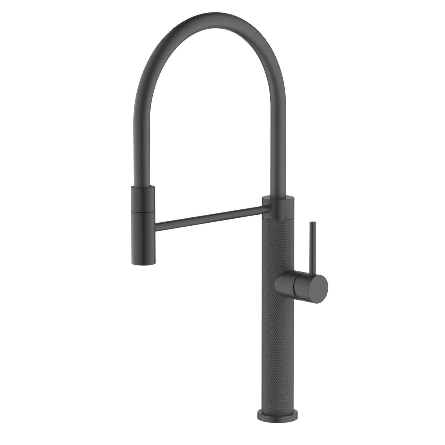 Aquavit Pull-Out Kitchen Faucet with Knurled Body KF15202