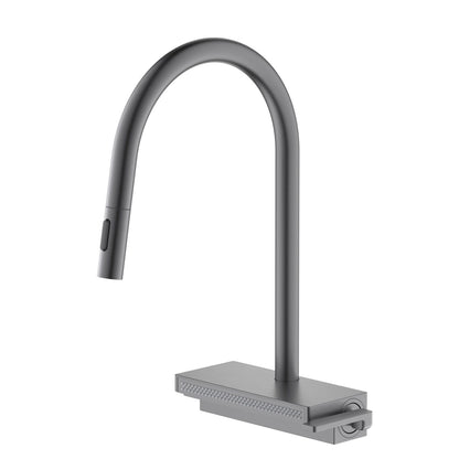 Luxury Brass Kitchen Faucet with SUS304 Spray KF20101