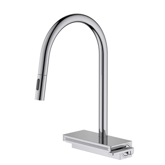 Luxury Brass Kitchen Faucet with SUS304 Spray KF20101