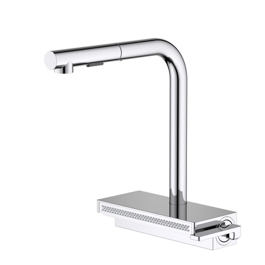 Professional Kitchen Faucet Brass Build Dual Spray SUS304 Head KF20102