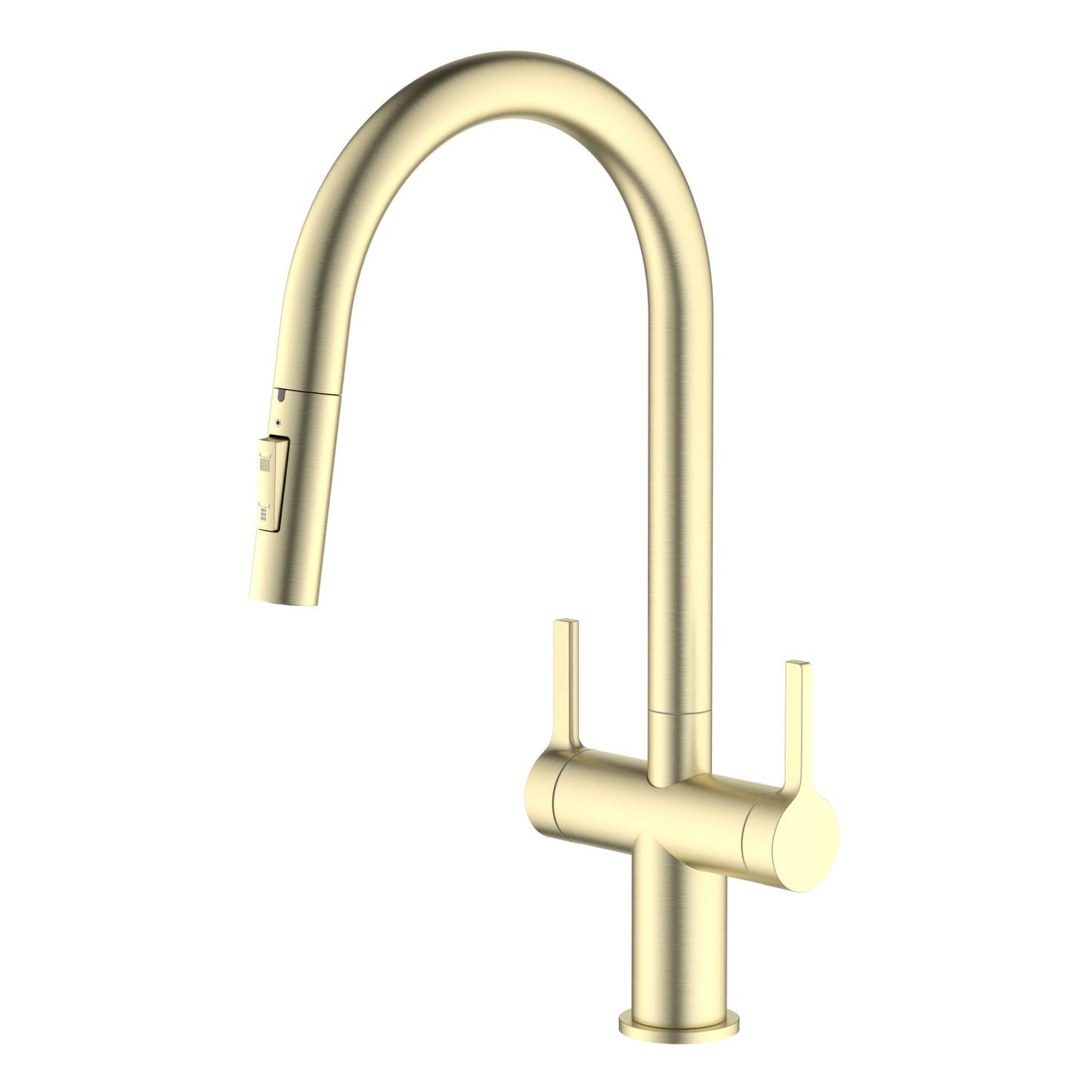 Aquavit Orbit Two Handle Pull down Kitchen Faucet KF21111