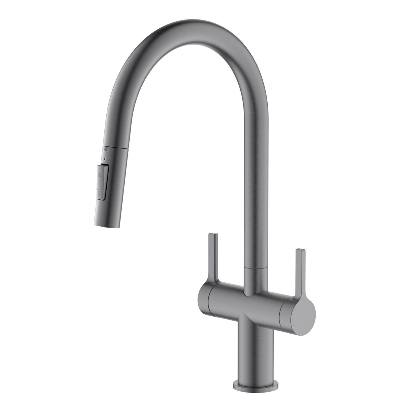 Aquavit Orbit Two Handle Pull down Kitchen Faucet KF21111