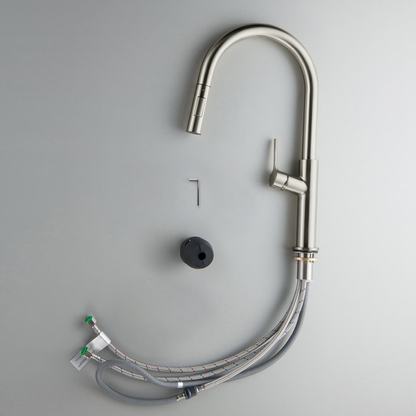 Aquavit Single Handle Pull-Down Kitchen Faucet with Dual-Function Spray Head KF22102