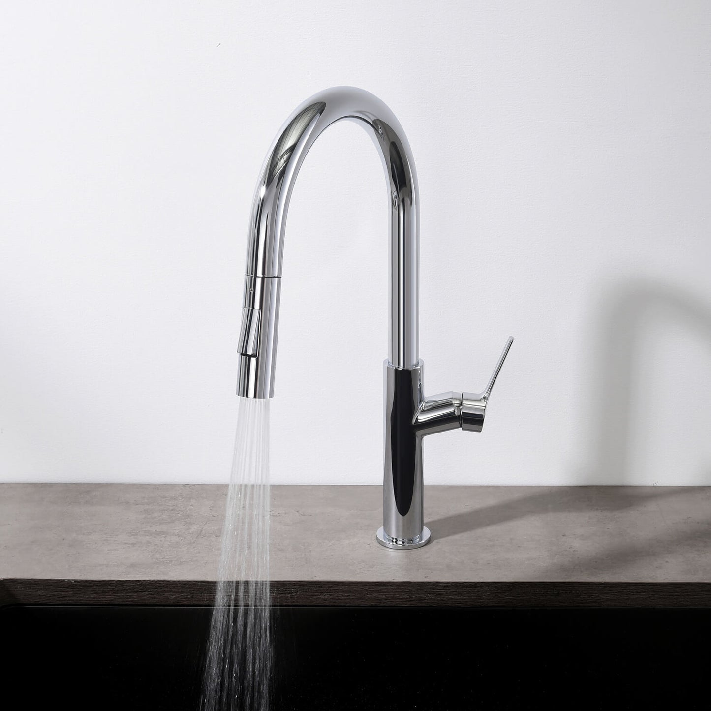 Aquavit Single Handle Pull-Down Kitchen Faucet with Dual-Function Spray Head KF22102