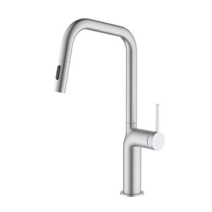 Pull-Down Sink Tap with 360° Swivel Spout & Dual-Function Sprayer KF22108