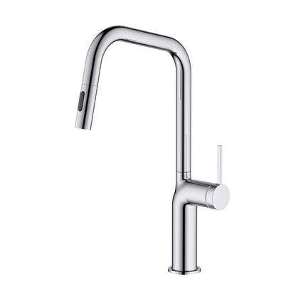 Pull-Down Sink Tap with 360° Swivel Spout & Dual-Function Sprayer KF22108