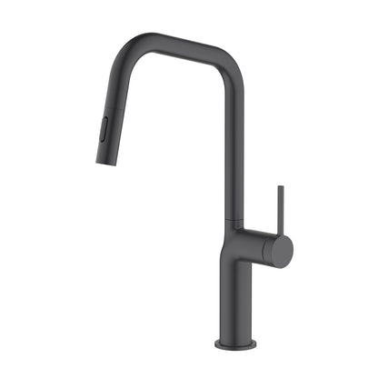 Pull-Down Sink Tap with 360° Swivel Spout & Dual-Function Sprayer KF22108