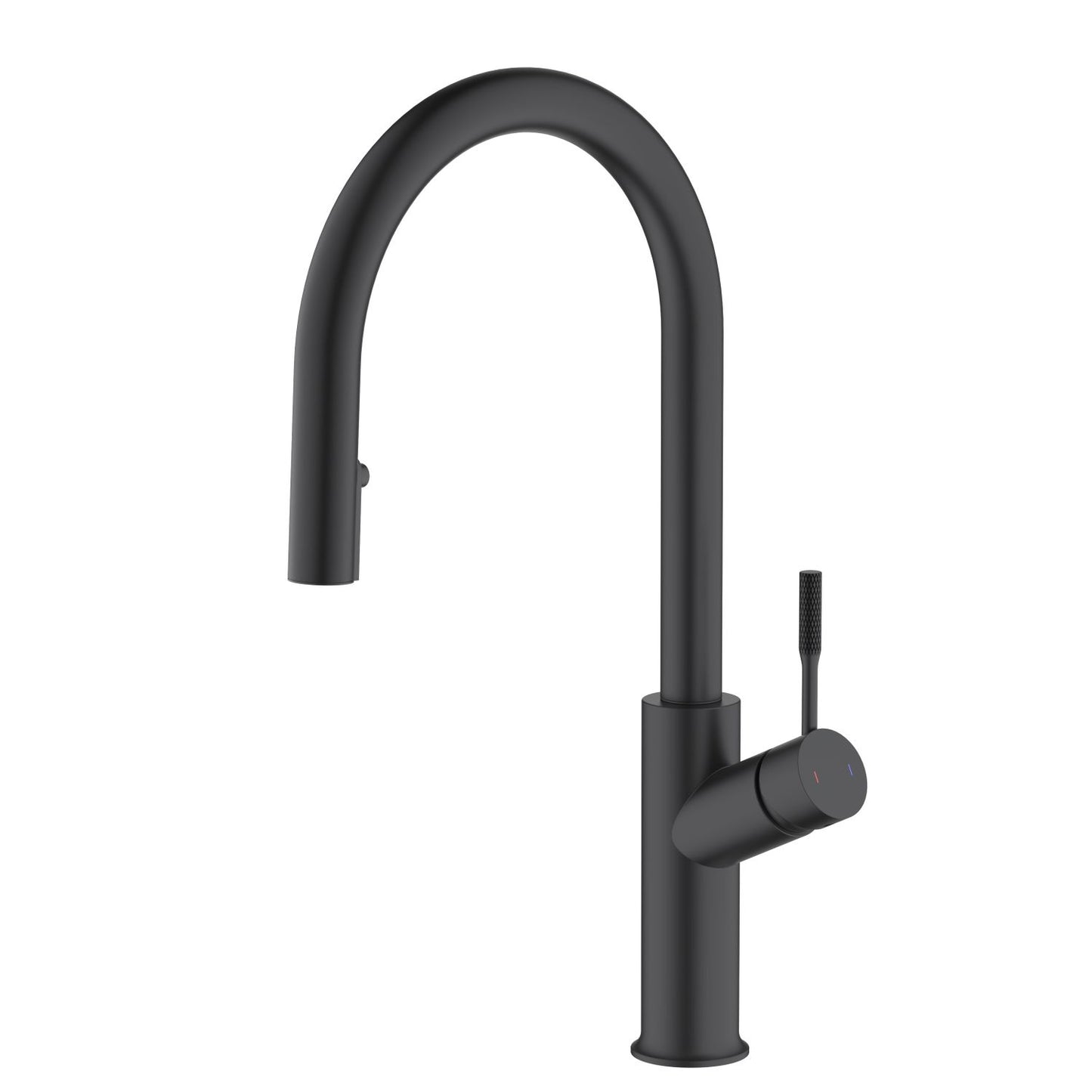 Aquavit Tilt Single handle Pull down Kitchen Faucet with hidden sprayer KF22114