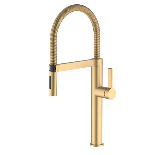 Aquavit Verte Single handle kitchen faucet with Pull out spring KF23201