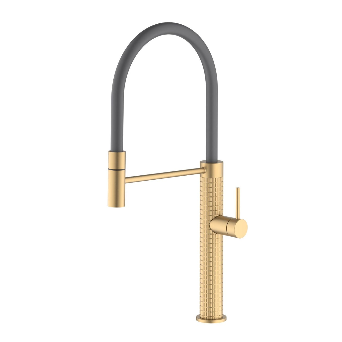 Aquavit Single handle kitchen faucet with Pull out Black hose KF23203