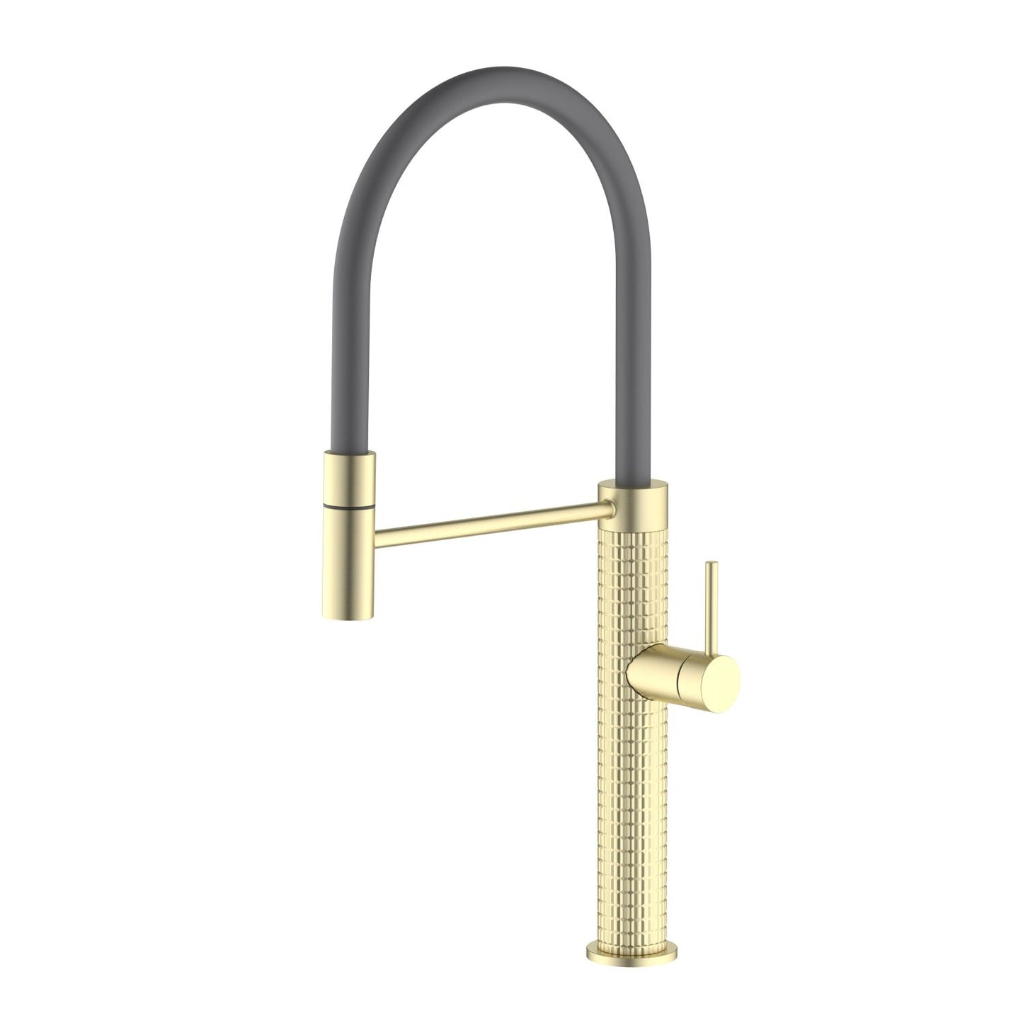 Aquavit Single handle kitchen faucet with Pull out Black hose KF23203