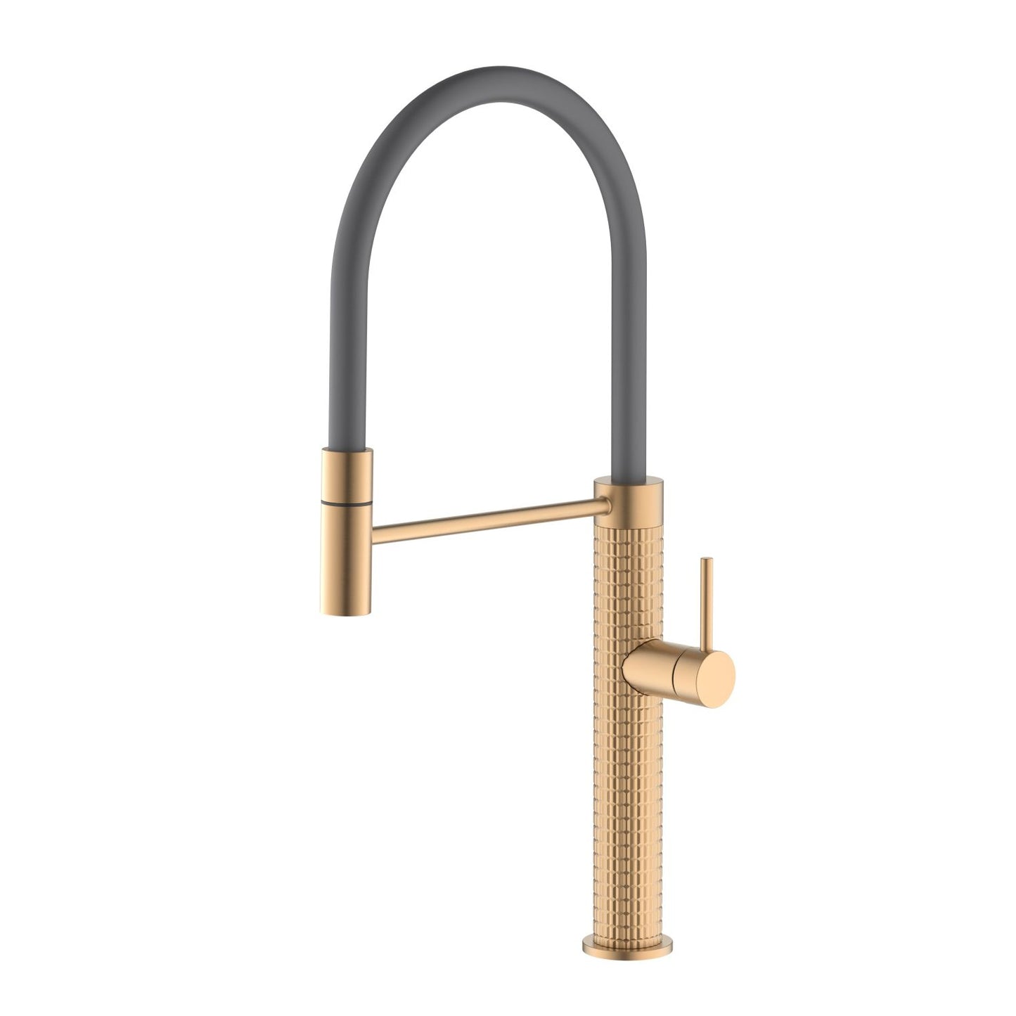 Aquavit Single handle kitchen faucet with Pull out Black hose KF23203
