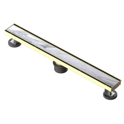 Aquavit Reversible Tile-In Linear Shower Drain LDB01
