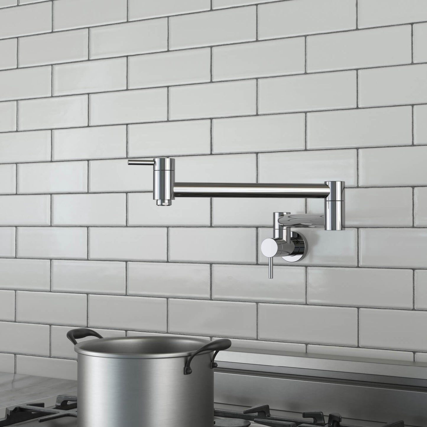 Aquavit brass pot filler PF1001
