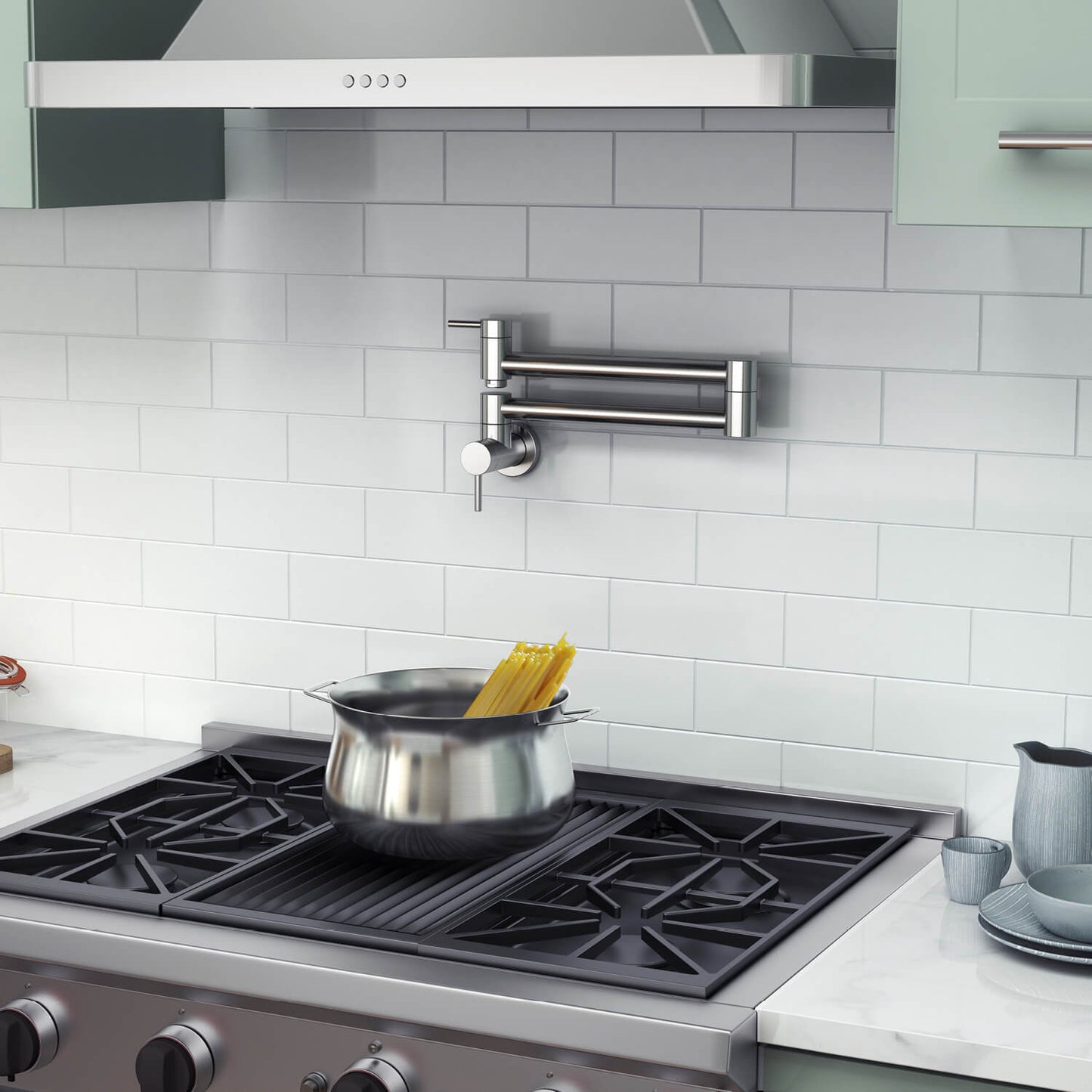 Aquavit brass pot filler PF1001
