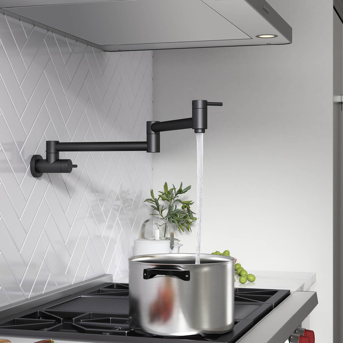 Aquavit brass pot filler PF1001
