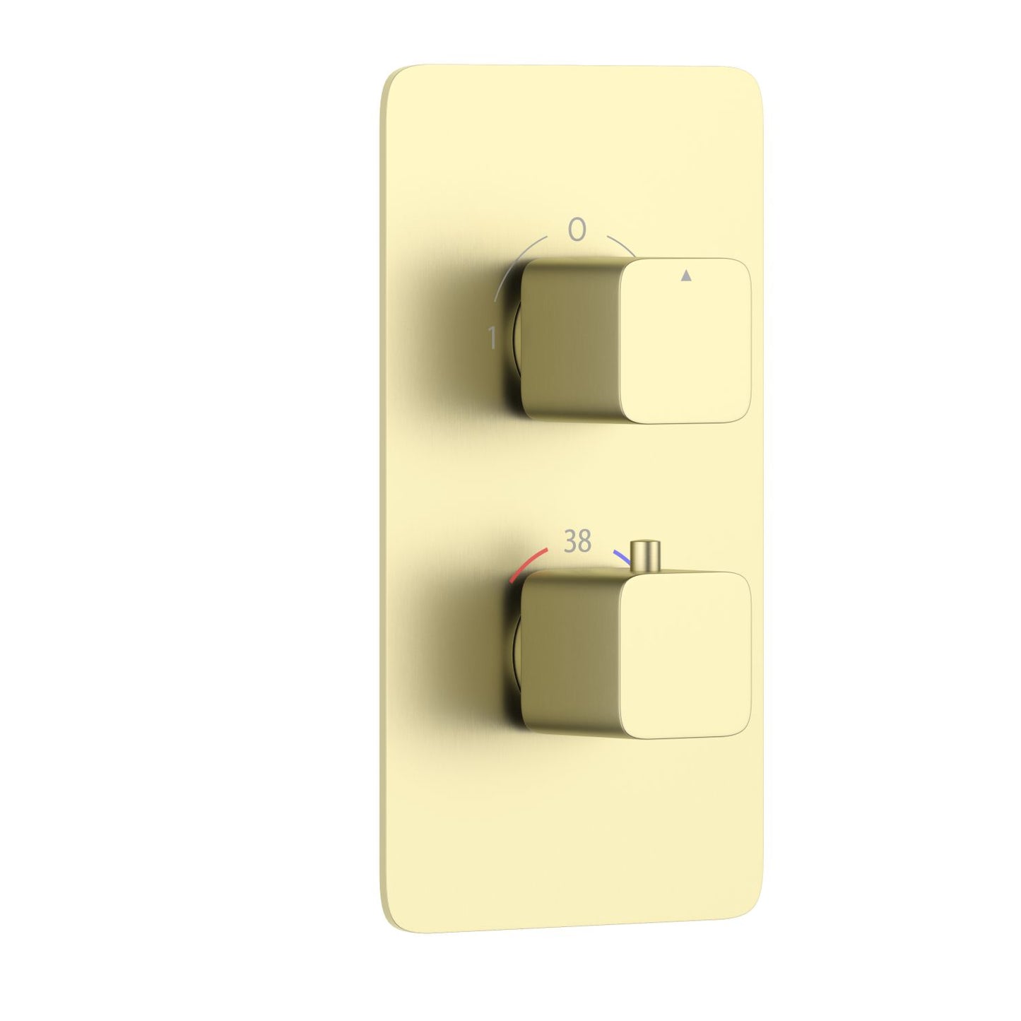 Rectangular SUS304 concealed shower valve trim plate