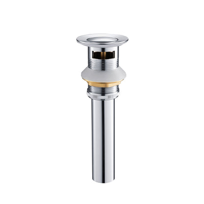 Brass Pop up waste with overflow PW0003