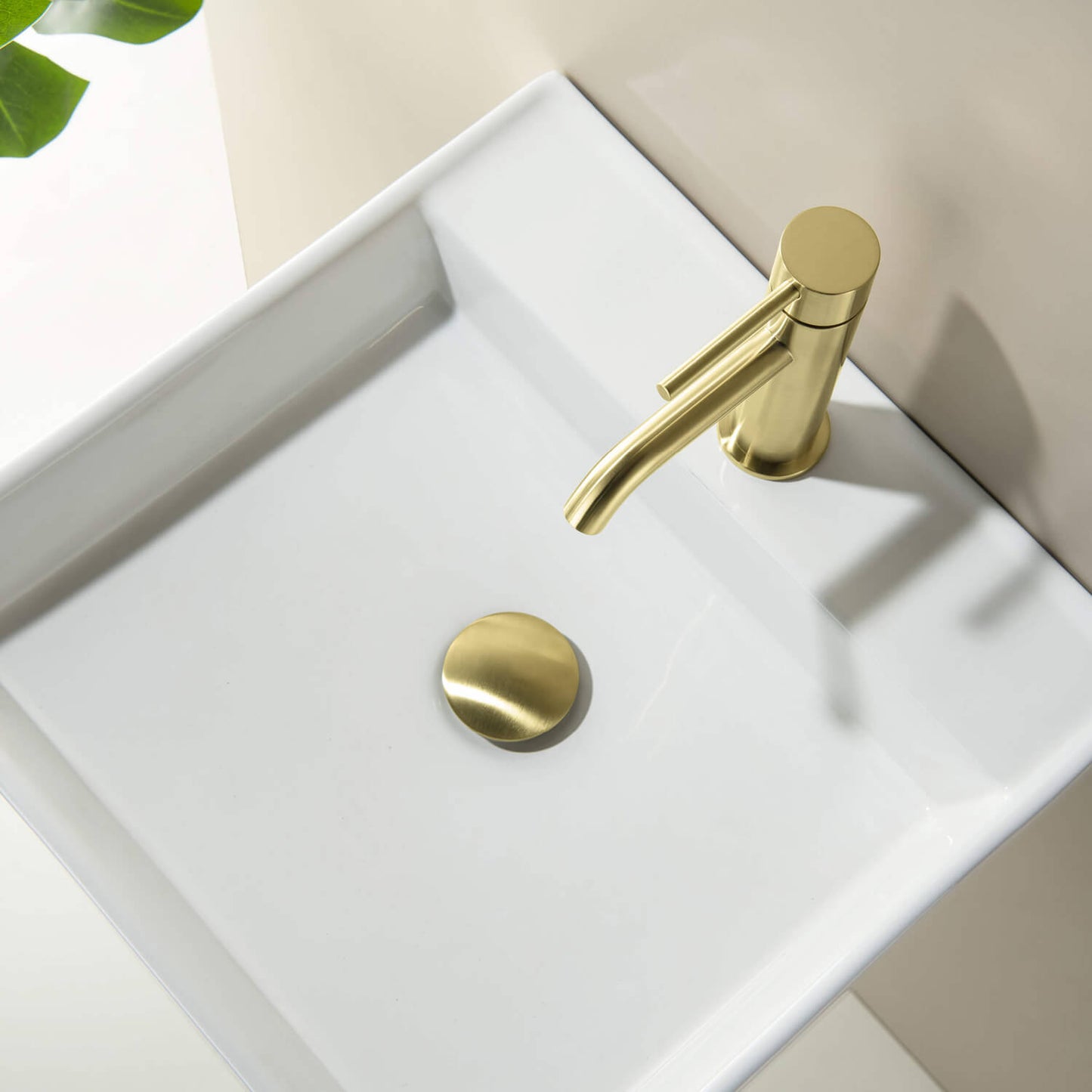 Aquavit Pop-Up Bathroom Sink Drain Stopper with Overflow PW0005