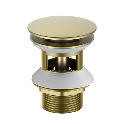Aquavit Pop-Up Bathroom Sink Drain Stopper with Overflow PW0005