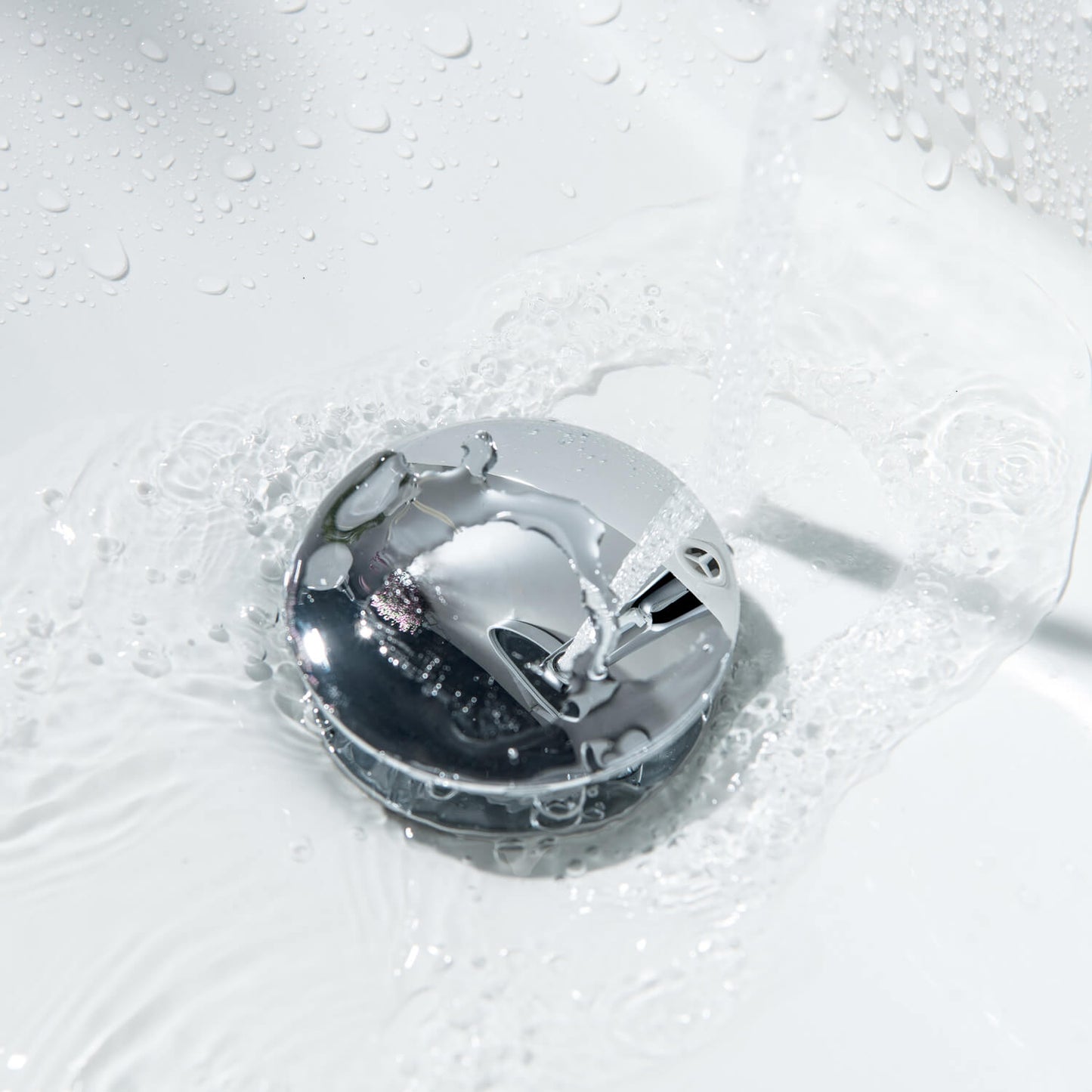 Aquavit Pop-Up Bathroom Sink Drain Stopper with Overflow PW0005