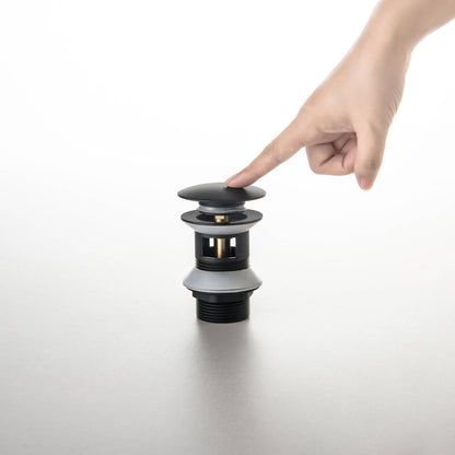 Aquavit Pop-Up Bathroom Sink Drain Stopper with Overflow PW0005